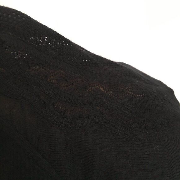 ELIE TAHARI Black Lace Sweater - Picture 9 of 13